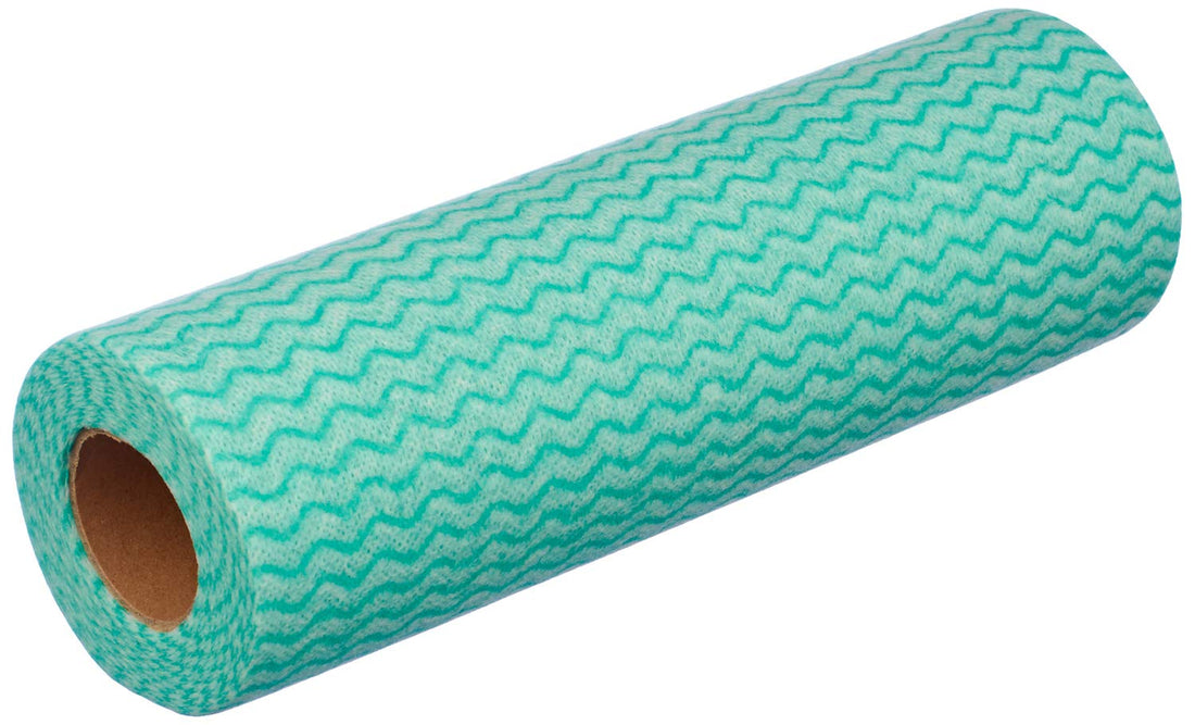 Multi-use Oil Absorbent Kitchen Roll - White and Green