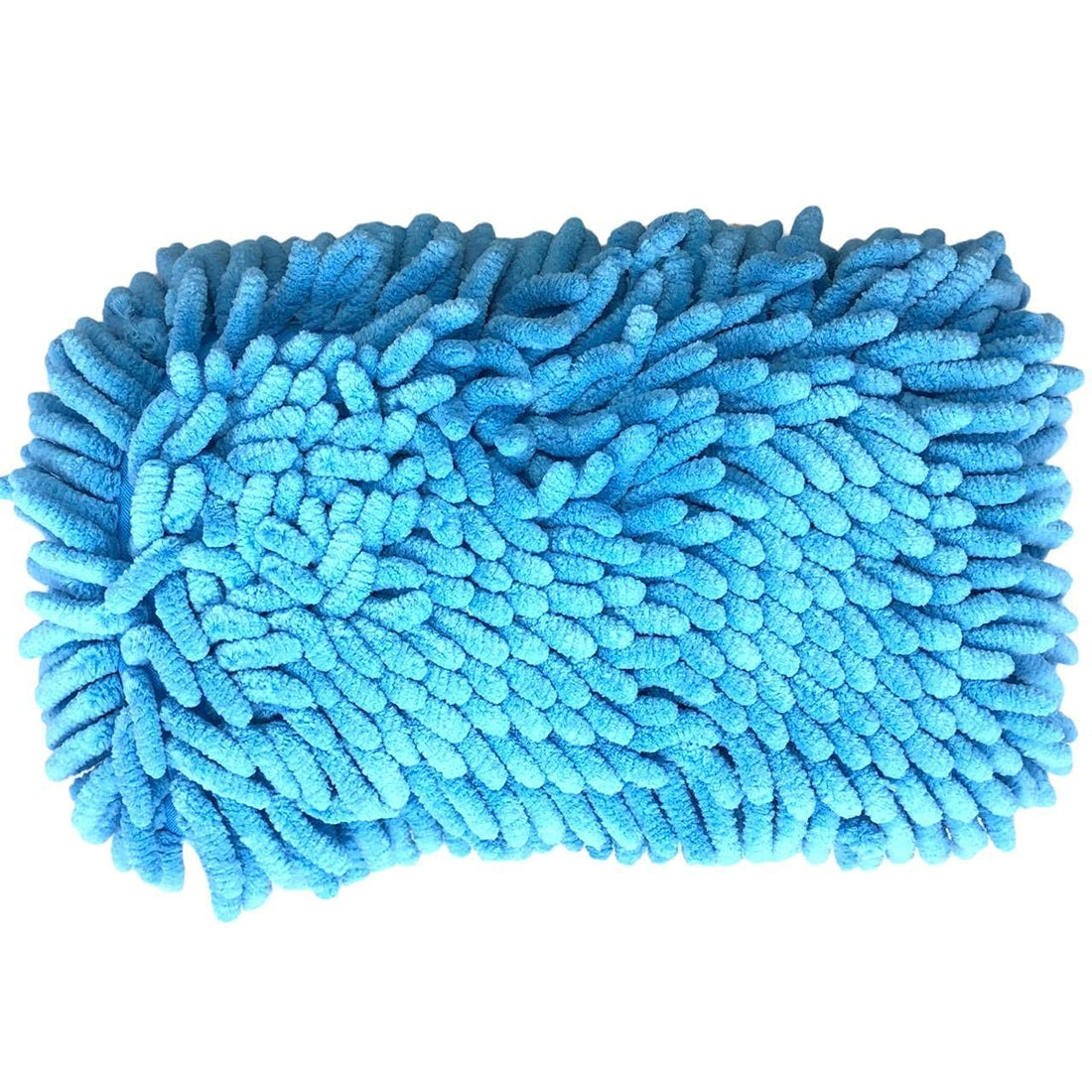 Microfiber Car Wash Washing Cleaning Gloves Car Washer - Blue