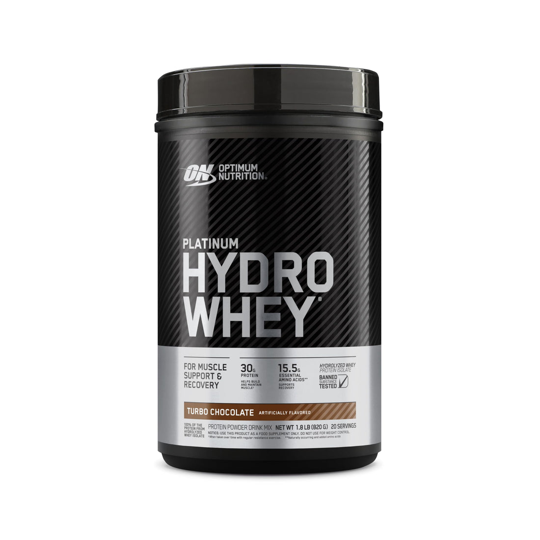 Optimum Nutrition Platinum HydroWhey 820gm - Chocolate - 1.60 G / 1.60 lb