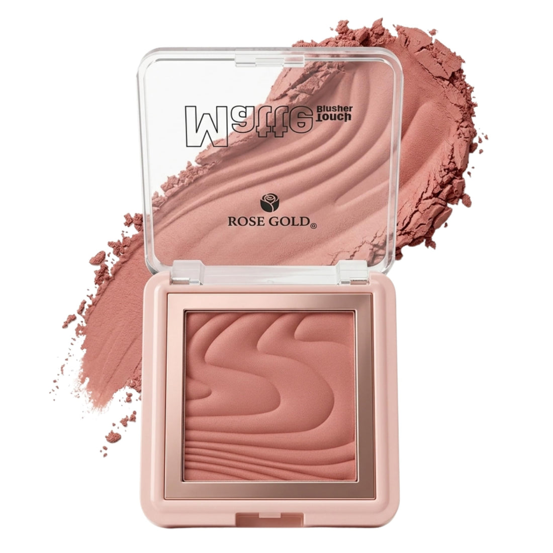 Nude Powder Blush, Mineral-Based Pressed Blush Powder, All Day Wear, Buildable Coverage, Matte Soft Focus Finish, Talc-Free, Vegan (01)