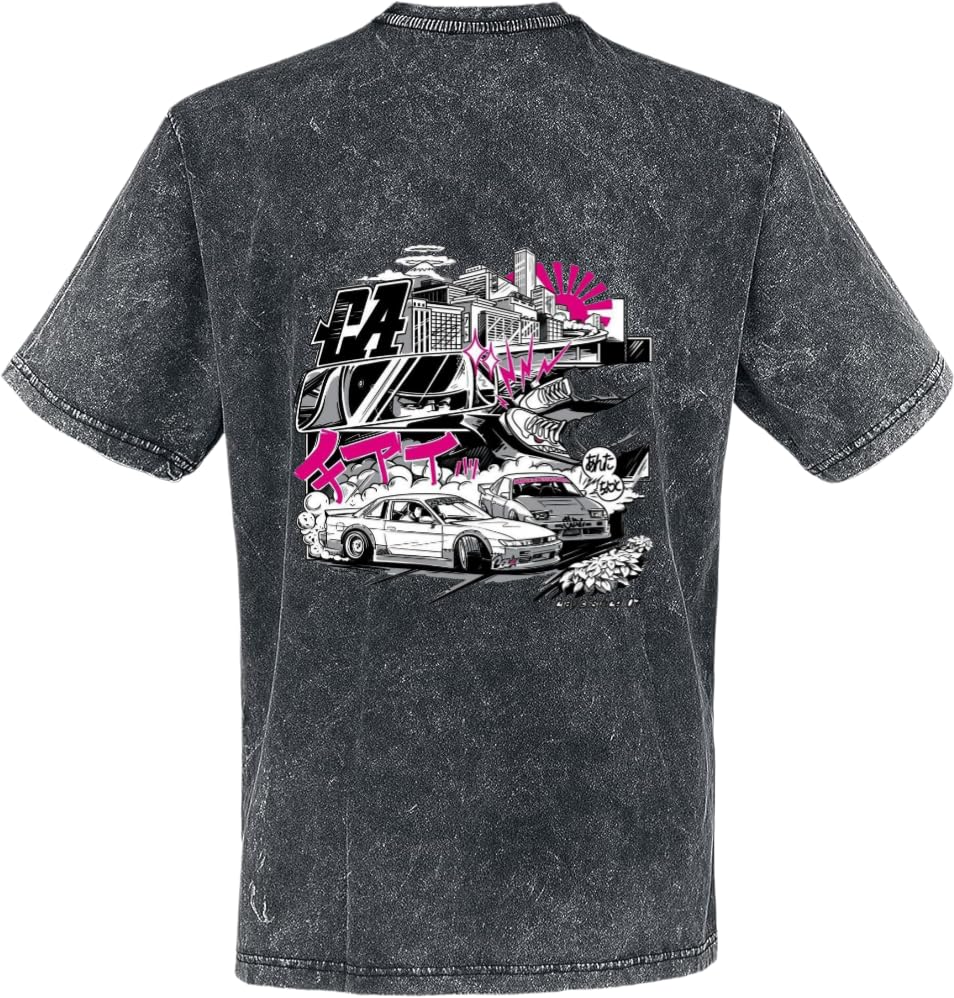STREET RACING T-shirt washed Back