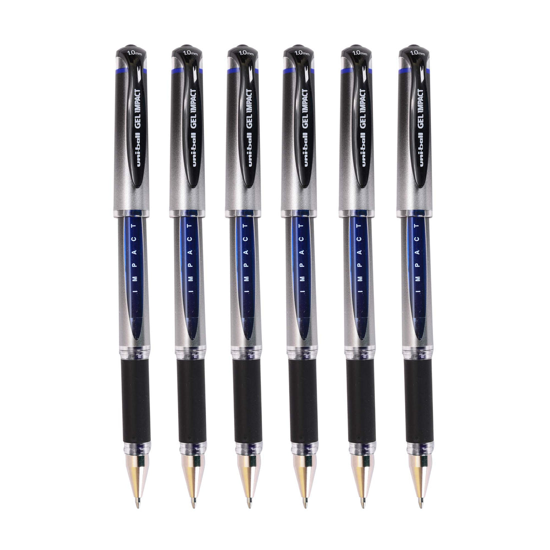 uni-ball Signo UM153S 1.0mm Gel Pen | Blue Ink (Pack of 6)