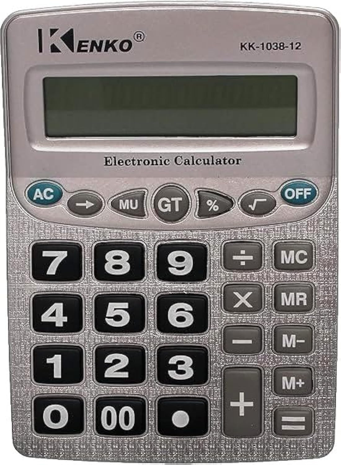 Generic Electronic Calculator / 12 Digits / Large Display / Ultra Clear / Memory / Profit Margin / Home & Office Use / Strong &