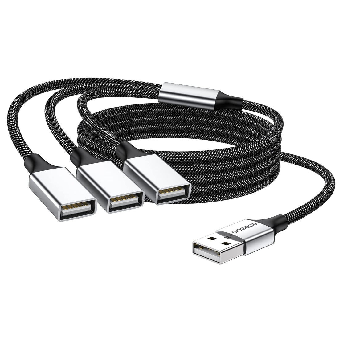 MOGOOD USB Male to USB 2.0 Female Adapter, USB to USB C Converter OTG Adapter Compatible with MacBook Pro, Chromebook, Pixelbook, Microsoft Surface Go, Samsung Galaxy S20 S21 S22 Pixel
