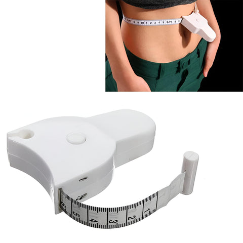 Retractable Body Measuring Tape - Telescopic & Automatic - Soft Tape Measure for Women, Perfect for Body Measurements and Weight Loss Monitor with Color Options for Waist, Abdomen, Hips(1 Strip)