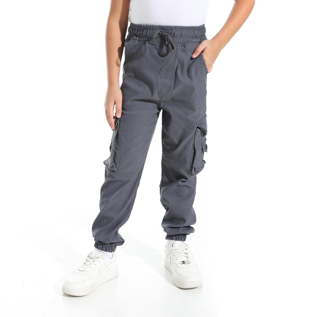 Boys Boys' harem pants with pockets and side buttons,Dark Grey Boys' harem pants with pockets and side buttons,Dark Grey