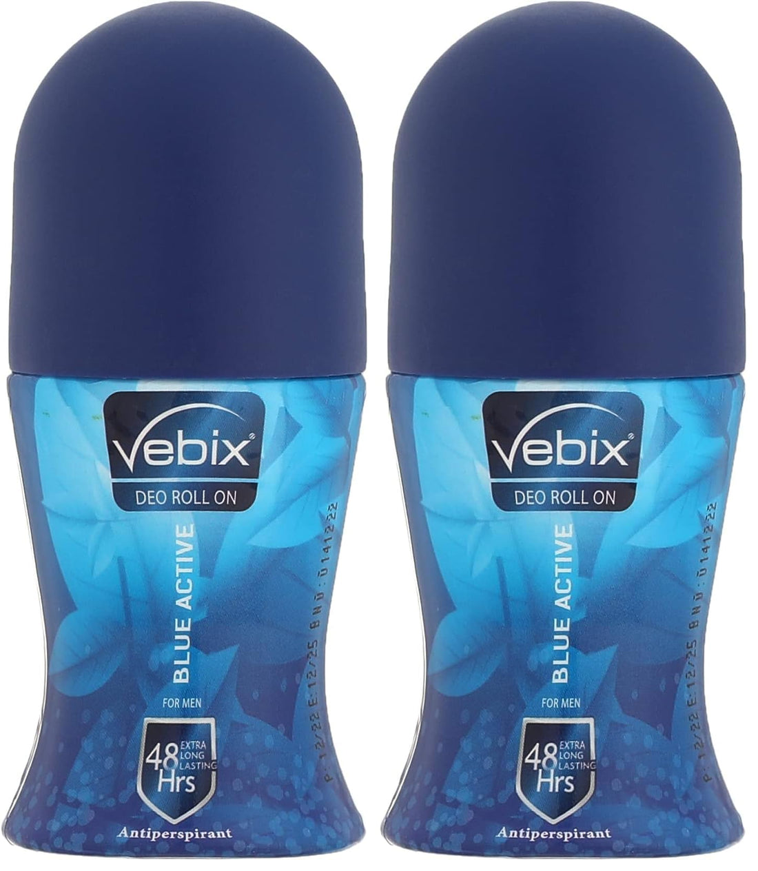 Vebix roll-on blue active male, 50 ml (Pack of 2)