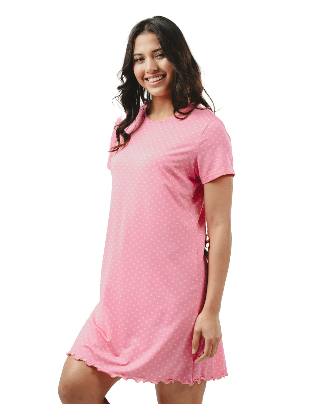 One Piece Camisole Strap/Half Sleeve Summer Sleepwear for Women and Girls Cotton by VNL by Vanilla Code 2946-2947