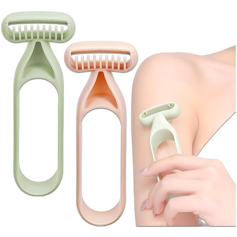 Travel Ready Hair Removal for Women: Gentle Hair Removal for Sensitive Skin - Compact Handheld Device for Smooth, Irritation-Free Results (2 Pack)