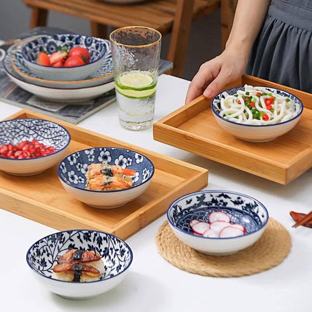 Generic Andalusian Bowls Multicolor & Shapes (3 Sections)