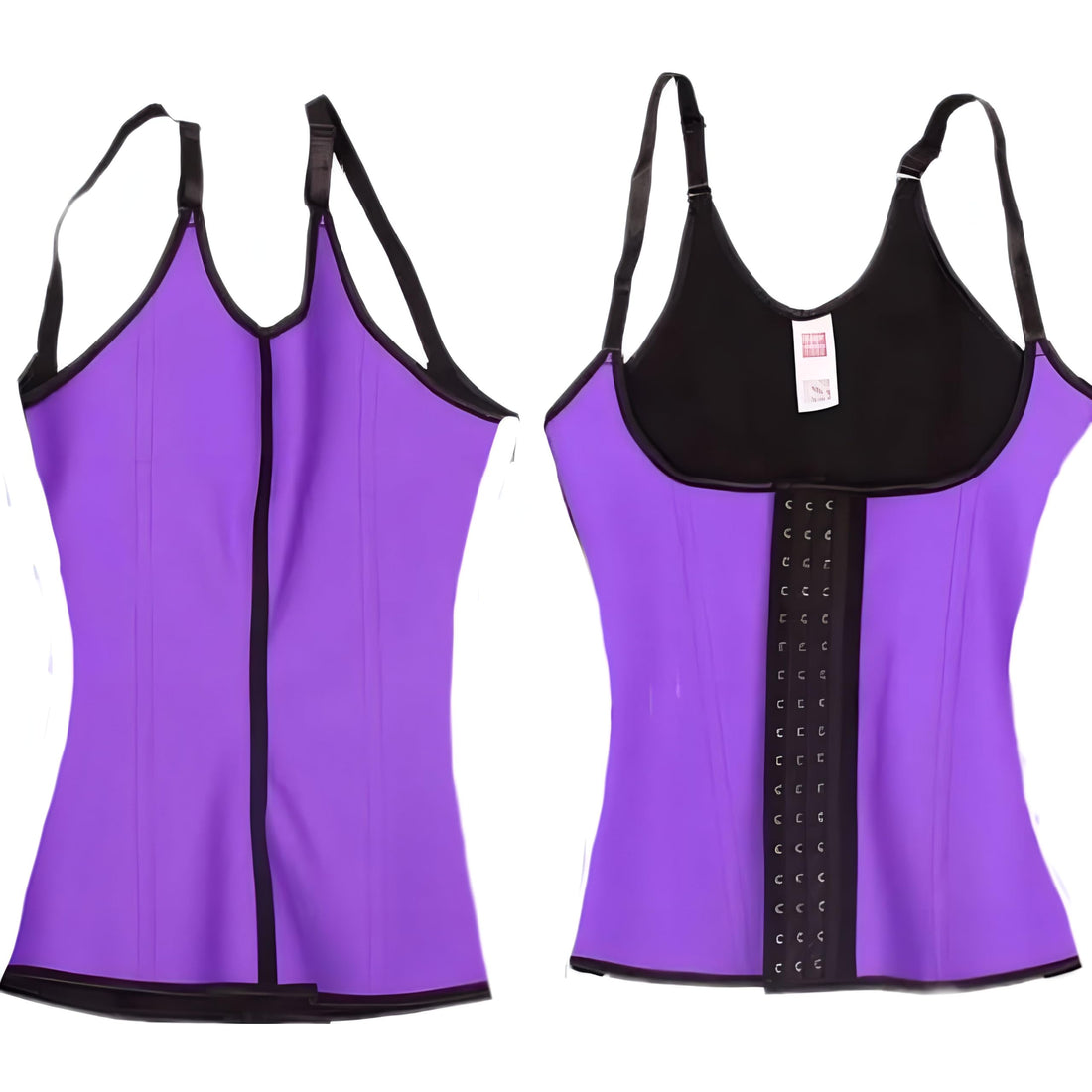 Women's Underbust Latex Corset Waist,Sport Girdle Waist Trainer Cincher Slimming Body Shaper Shapewear for Girl WomenSize L