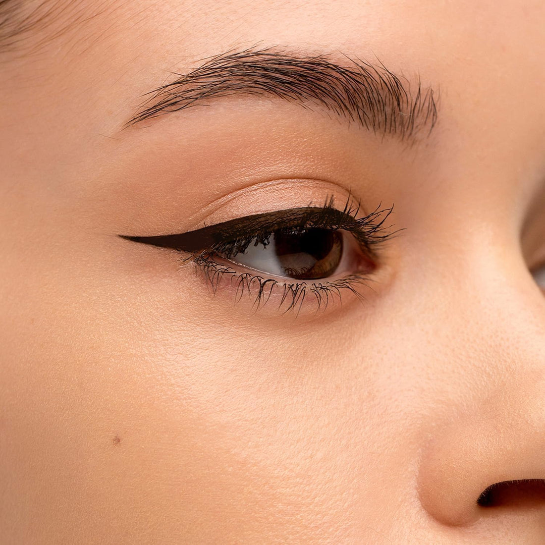 Liquid Pen No-Skip Eyeliner, Satin Finish, Waterproof Formula, Creamy Texture Pitch Black