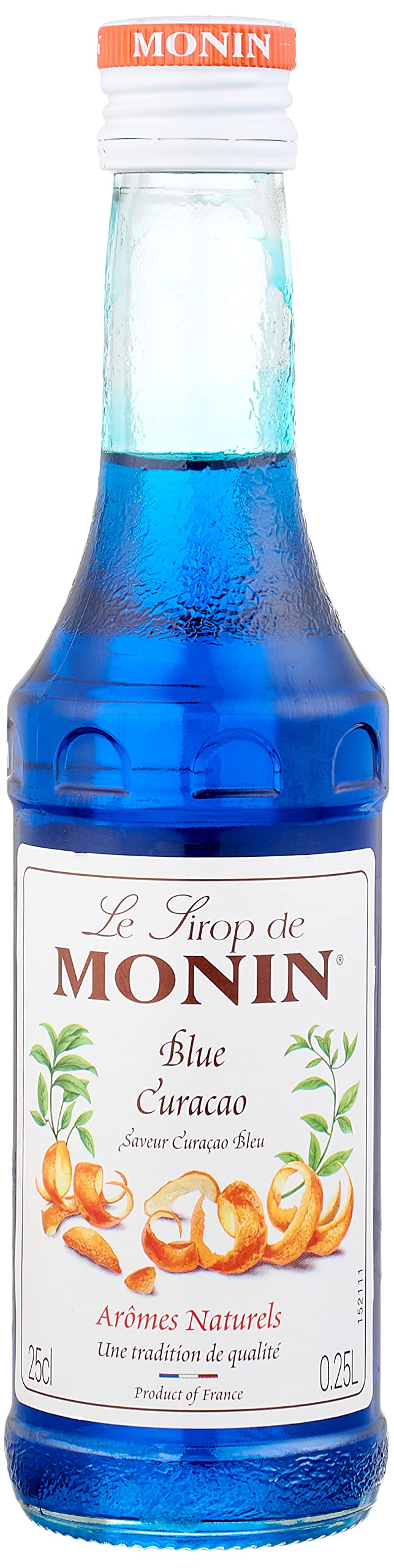 Monin blue curacao syrup - 250ml