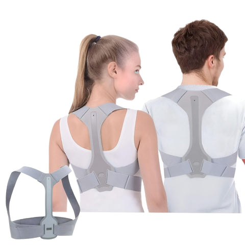 Posture Corrector for Men and Women, Upper Back Brace Posture Corrector for Chest Clavicle Support (Large)