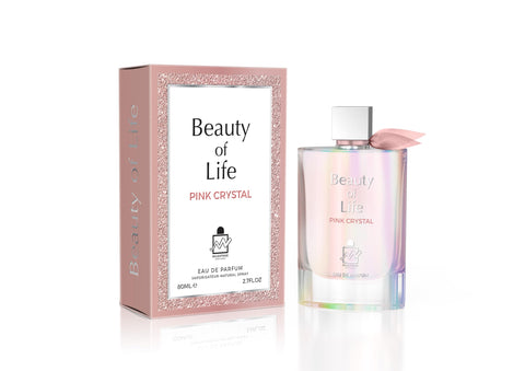 Milestone Beauty Of Life Pink Crystal Eau De Parfum For Women 80ml