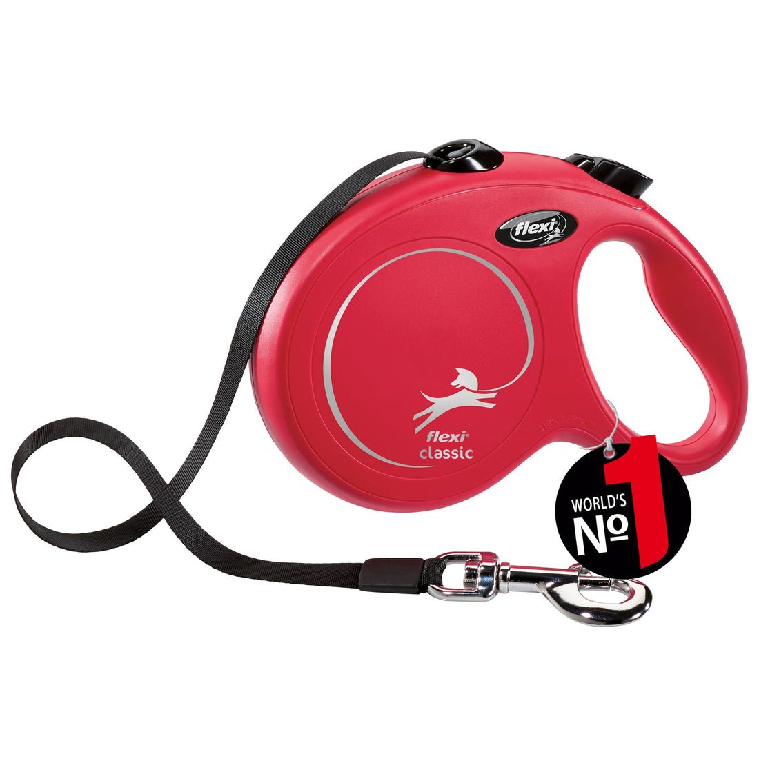 Flexi New Classic L Tape 5m red