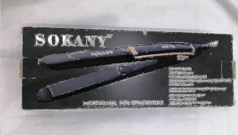 Sokany Professional Hair Straightener Digital Temperature From 265F to 750F