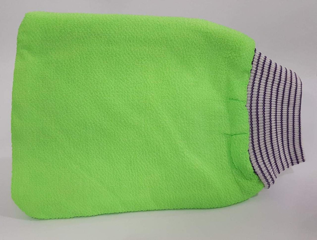 Moroccan Bath Loofah For Body Green