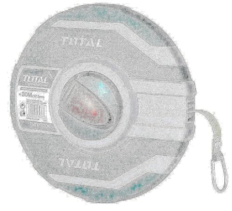 TOTAL TOOLS Fibreglass measuring tape - TMTF12306