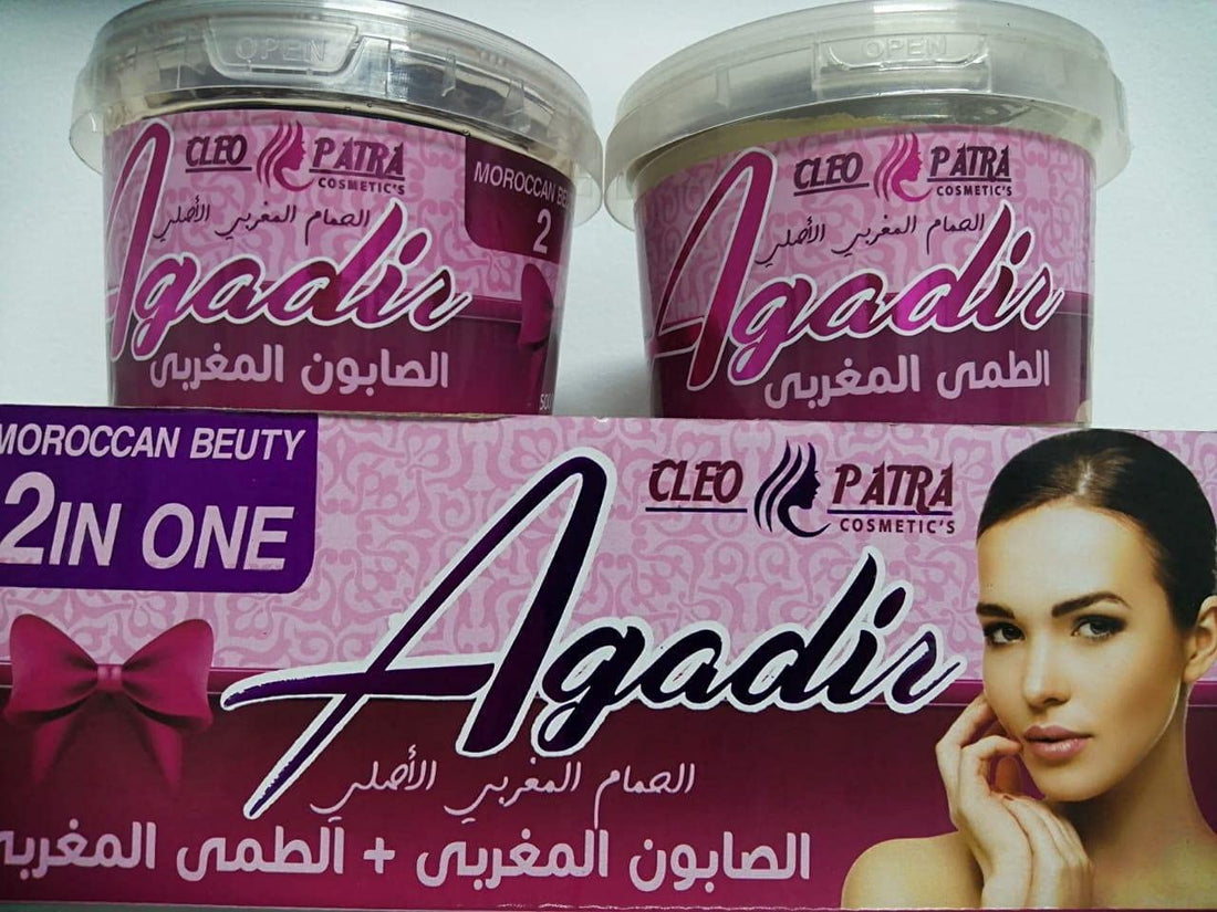 cleopatra Moroccan soab and moroccan mud agadir
