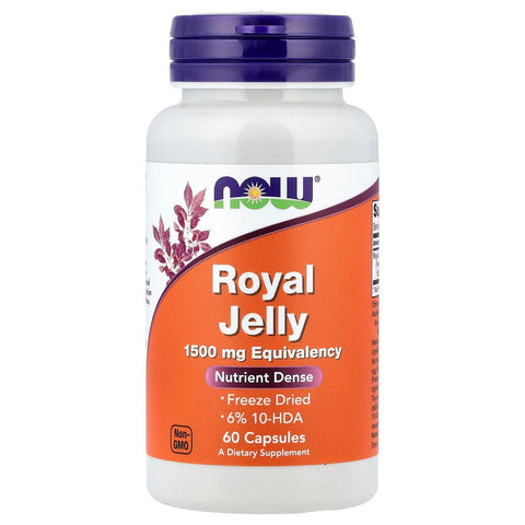 Royal Jelly 1500 mg – 60 Capsules | Natural Bee Product for Energy and Vitality