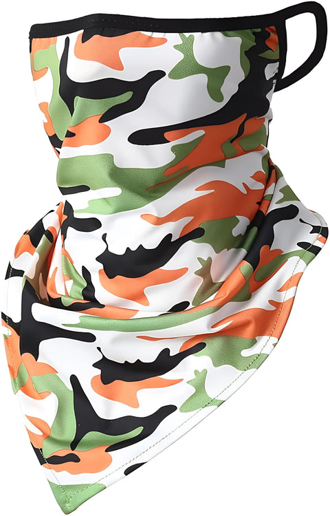 Versatile Fabric Bandana for Men and Women | Face Mask Neck Gaiter Dust Proof | Washable Lightweight Sports Mask for Breathable and Outdoor Activities