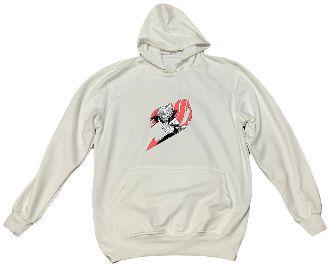 Japaneses anime fairy Erza tail Natsu lucygray hoodie 5 (M)