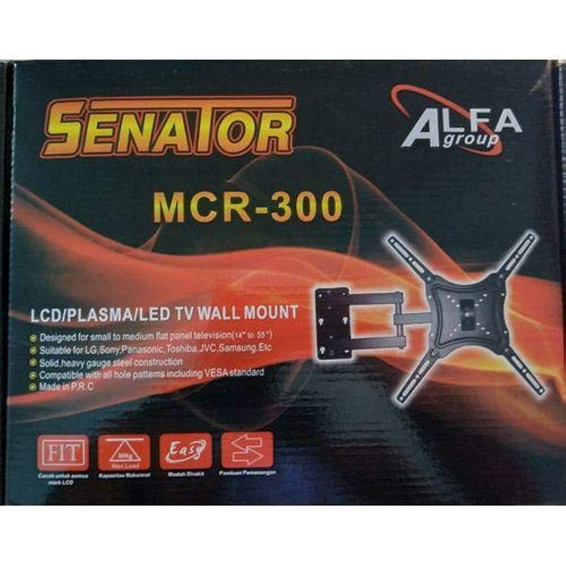Senator Moving screen stand butterfly up to 55 inches