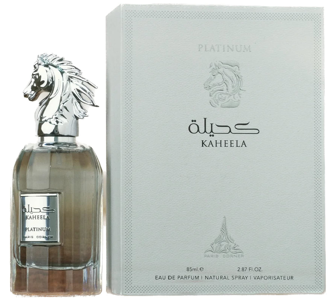 Paris Corner Kaheela Platinum For Men Eau De Parfum 85ml