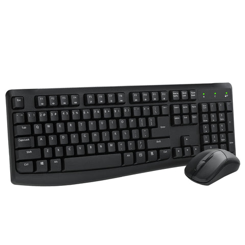 Rapoo X1800Pro Wireless Optical Mouse & Keyboard AR Black
