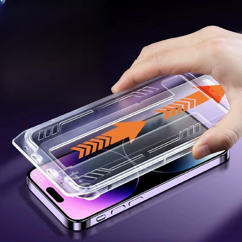 Privacy Screen Protector Compatible Devices iPhone- Anti-Spy Tempered Glass-9Hardness Impact Resistant-HD Clear,Ultra-Sensitive Touch - With Easy Installat (iPhone 14 Pro Max)