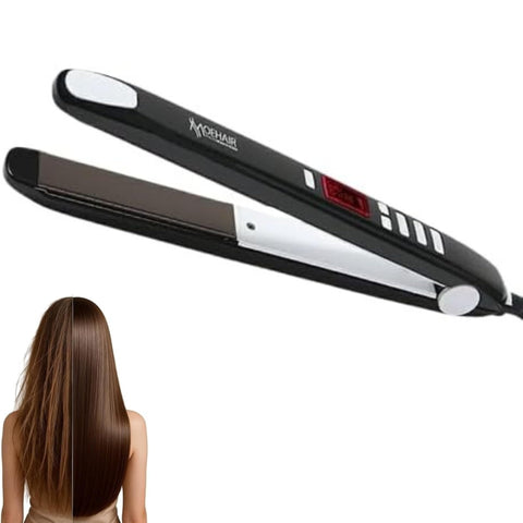 Hair Straighteners – Ceramic Smooth‑Glide Plates for Sleek & Frizz‑Free Styling, 30s Fast Heat‑Up Straightening & Smoothing Flat Iron, Worldwide Use