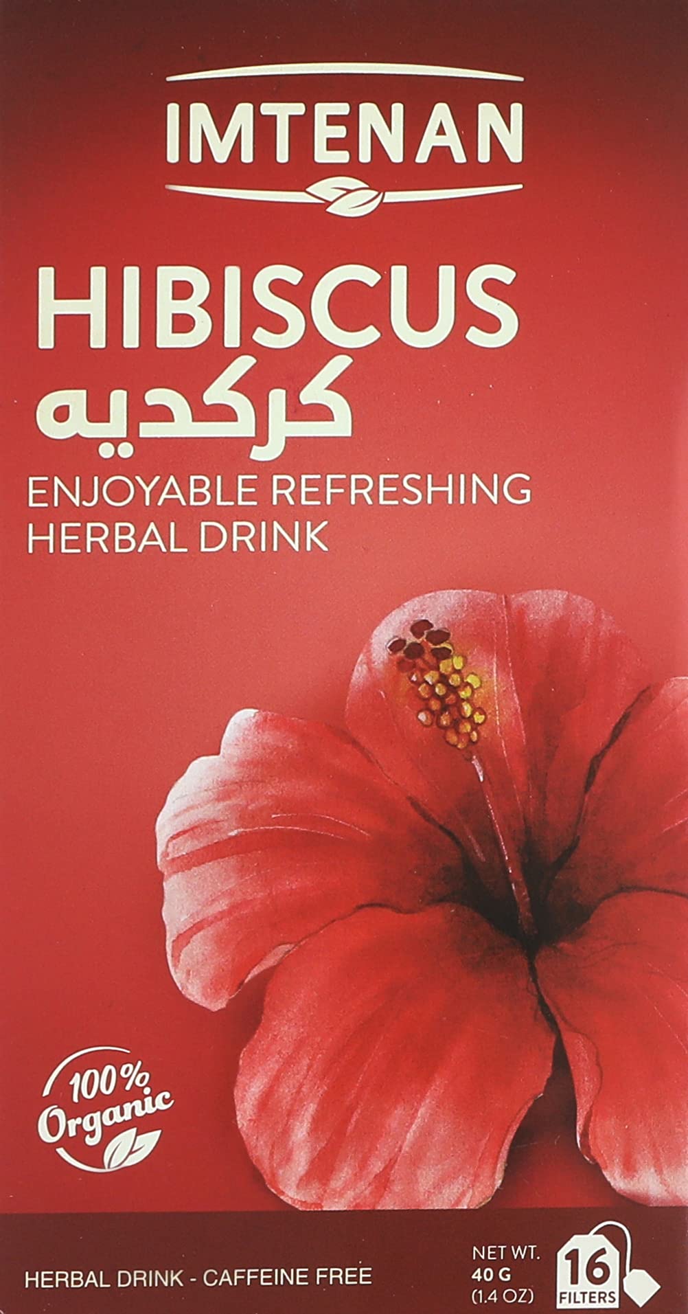 Imtenan Hibiscus tea 16 filters