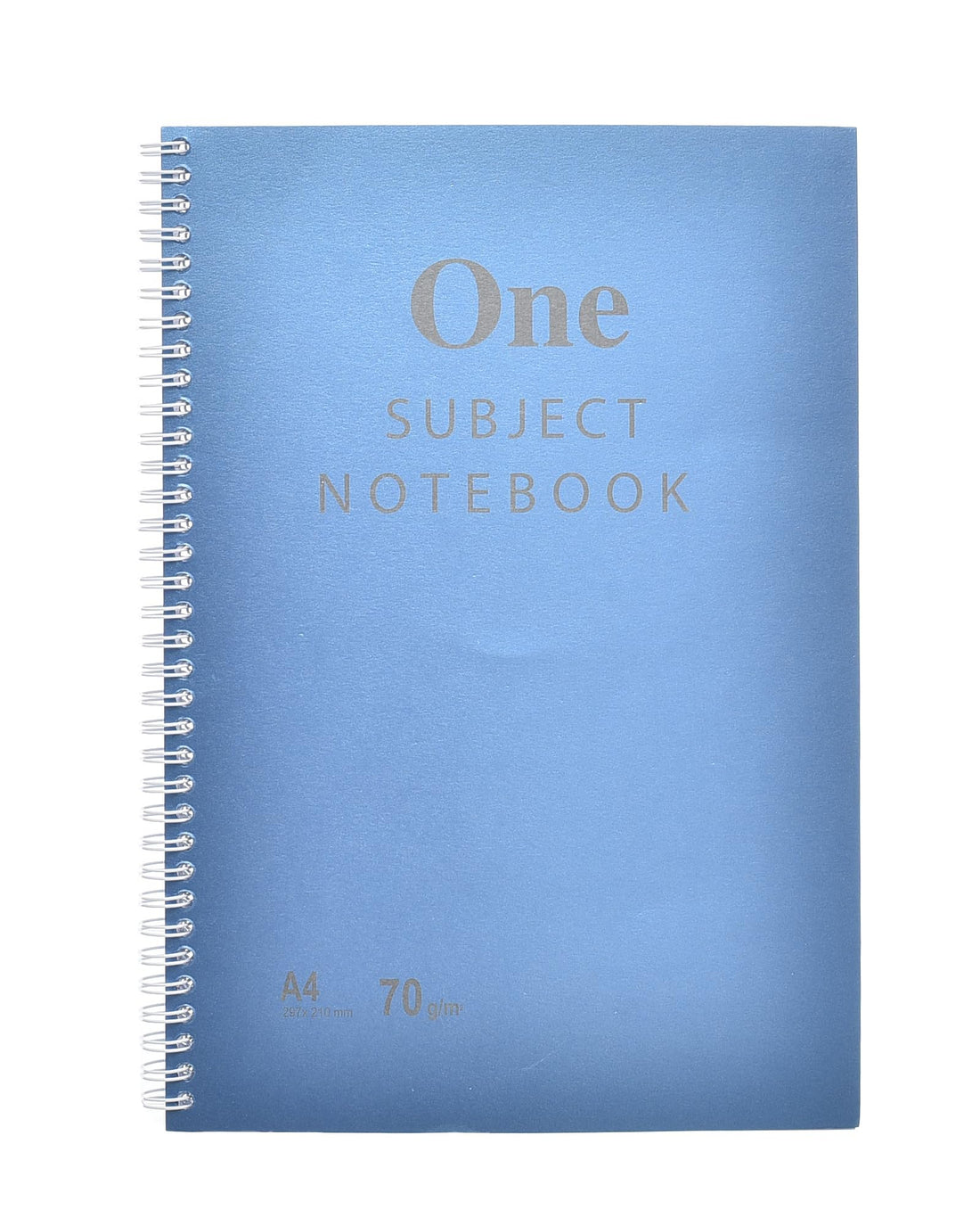 Elmaayergy Metalic Spiral Lined Notebook A4, 100 Sheets Durable Tool That Withstand Daily Use With Eco-Friendly Material