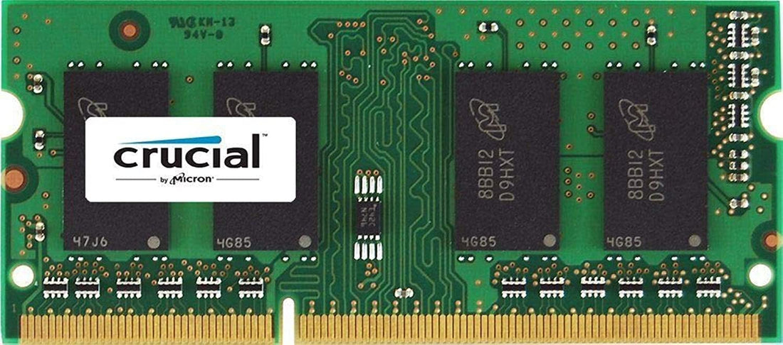 Crucial Technology 8GB Single DDR3 1600MT/s Notebook RAM Memory (CT102464BF160B)