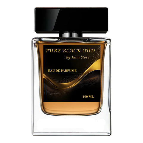 Long Lasting A timeless legendary Black Oud EAU DE Parfum 100 ml fragrance, Scent Of Masculine, Arabian, Sensual Men By Julia Store