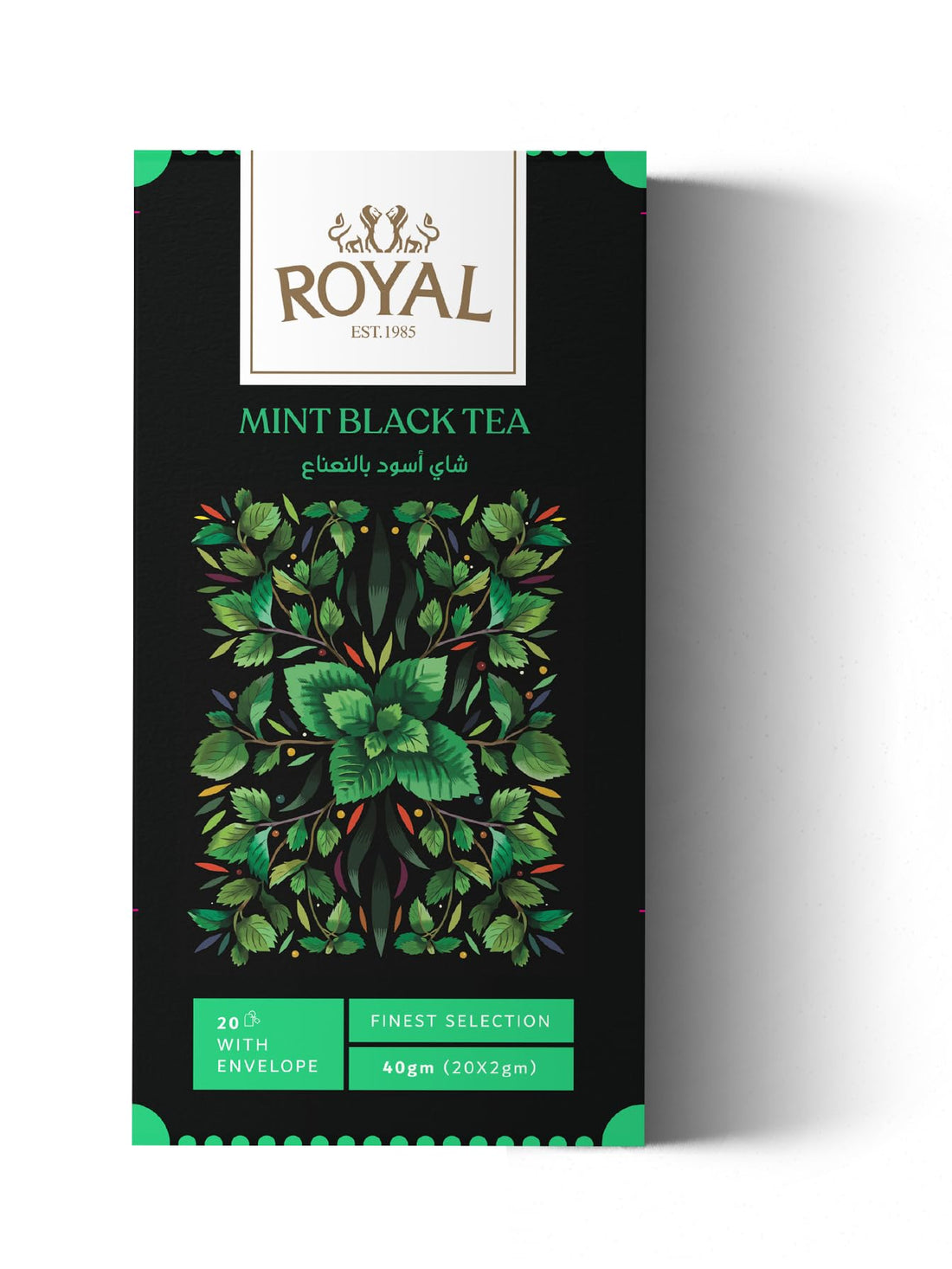 Royal Herbs Black Tea Mint Envelope