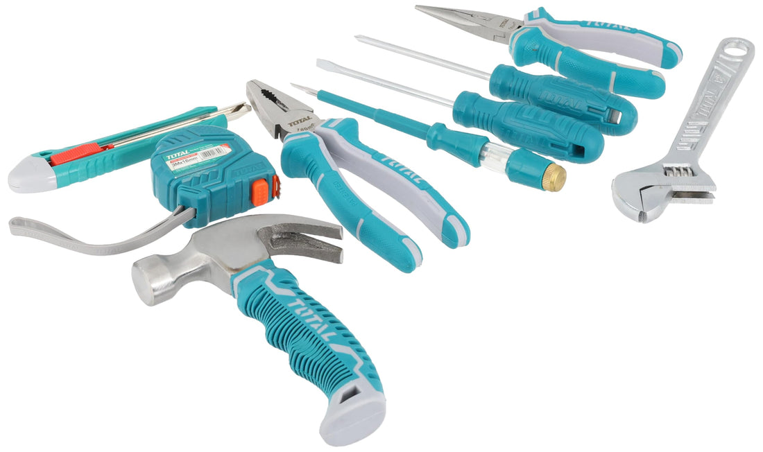 Total HAND TOOLS SET 9 PCS TOTALTOOLS THKTHP90096