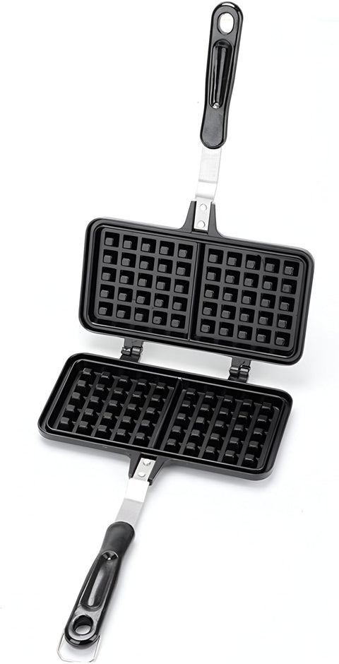 Home Waffle Machine - Gas-Powered Non-Stick Waffle Maker for Kids, Café, and Commercial Use, 22cm, Perfect for Breakfast, Dessert, and Dessert Shops