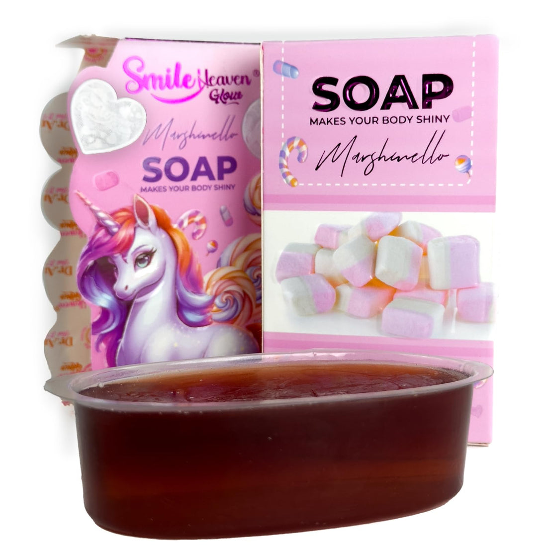 Smile Heaven - Soap, For Daily Use, 125GM, Sensual Fragrance, Makes Your Body Shiny (Marshmelo)