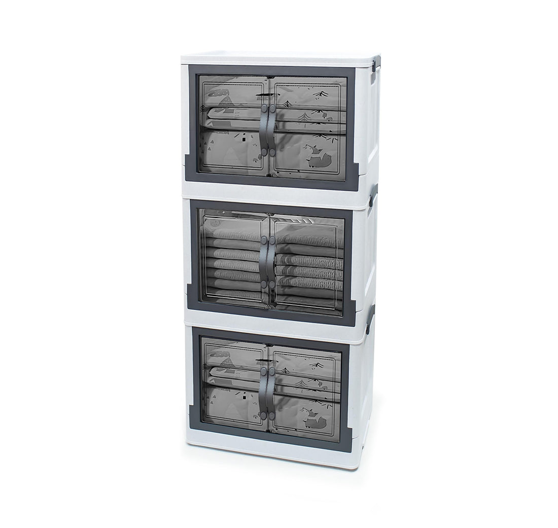 Prime Cabinet Mini Elite 3 Door White * Grey