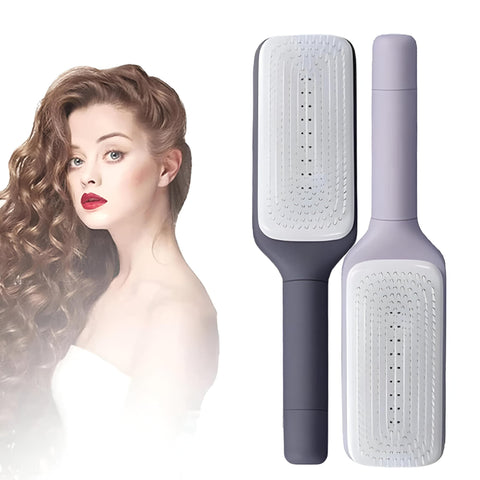 DETANGLER BRUSH - Enjoy ultimate hair care with the anti-static detangling brush that helps reduce breakage and speed up drying time for all hair types, suitable for everyone with just one brush.
