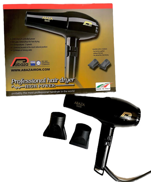 Blow Dryer and Hair Dryer Abaza 8600 Excellent Toughening for Strong and Styled Hair