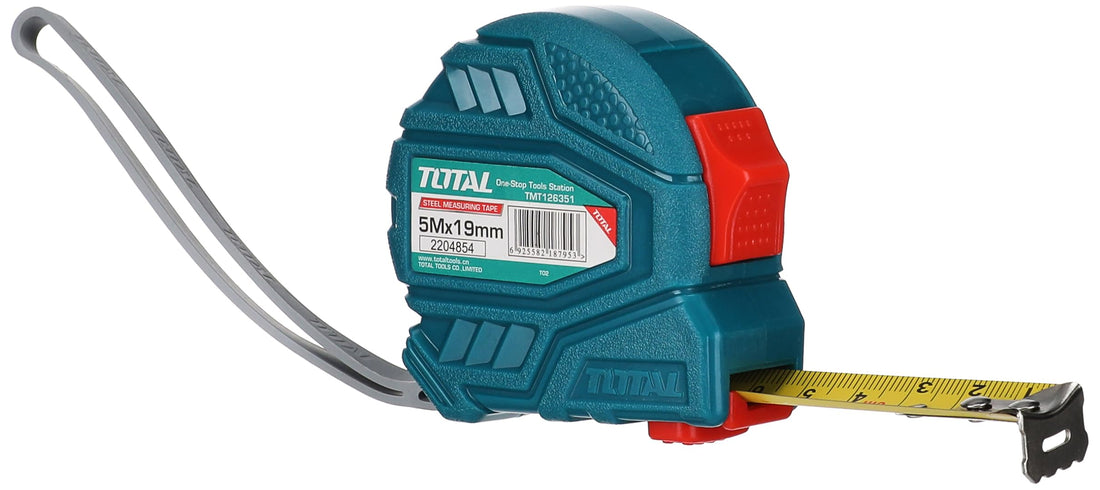 Total Steel Measuring Tape, 5mx19mm
