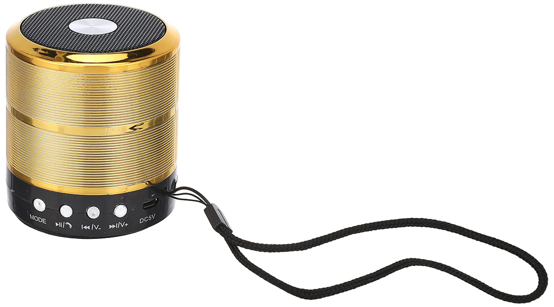 Mini bluetooth speaker ws-887 (gold)
