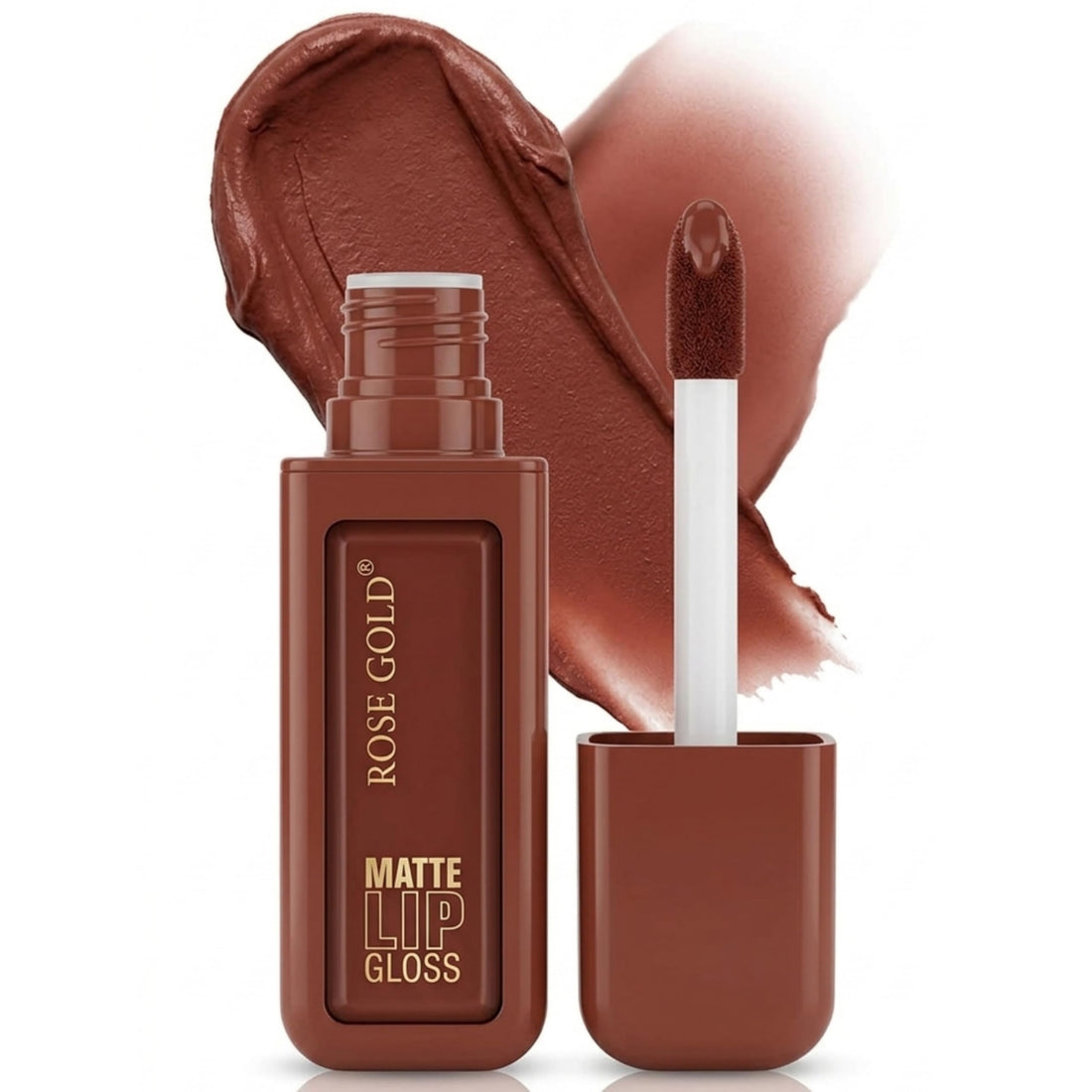 Matte Lip gloss Liquid Matte Lipstick – Long Lasting High Pigment Velvet Finish Lip Color with Natural Oil Infusion – Non-Sticky Lightweight Doe-Foot Applicator for Everyday & Evening Makeup (06)
