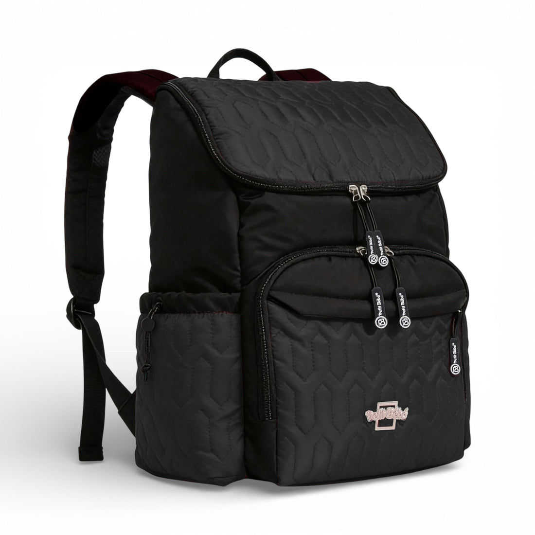 Petit Bebe Allure Baby Diaper Bag, Black