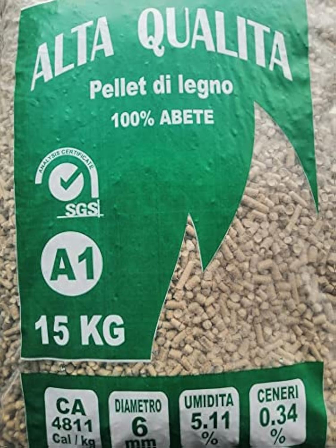 Premium Cat Litter Pellets, 15 KG