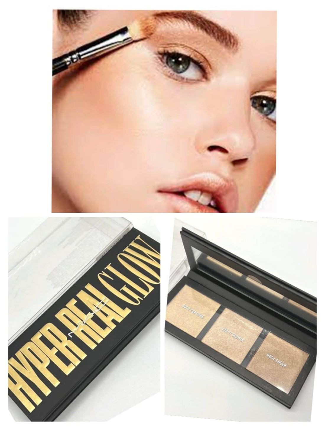 Hyper Real Glow Palette - Get It Glowin- M.A.C - made in italy
