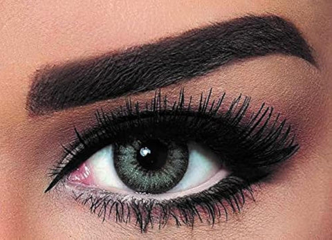 Bella Colored Lenses - Gray Green - 3 Months - Power -4.00